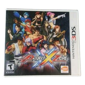 Nintendo 3DS Project X Zone Video game Complete In Box